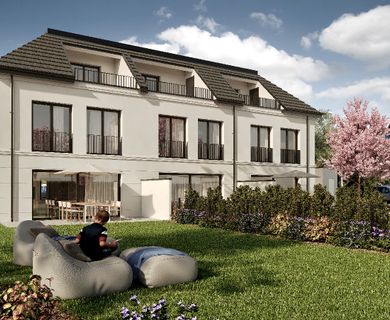 Reserviert! Neubau im Herzen von Ratingen Hösel – Reihenendhaus einer Dreier Gruppe